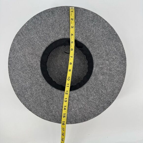 Felt Floppy Hat Elegant Classic Gray Women's - Picture 5 of 5